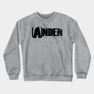 Major Distressed Anden Ministries Logo Black Ink Crewneck Sweatshirt